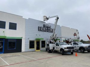 Commercial construction for Tarrant Events Center